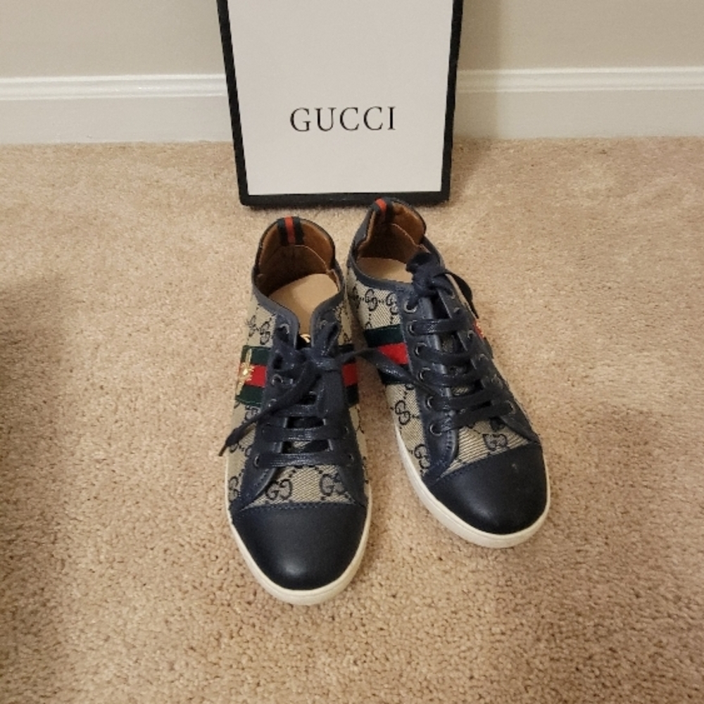 Gucci Dark Blue Sneakers